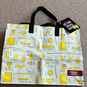 Trader Joe's Pasta Print Tote Bag